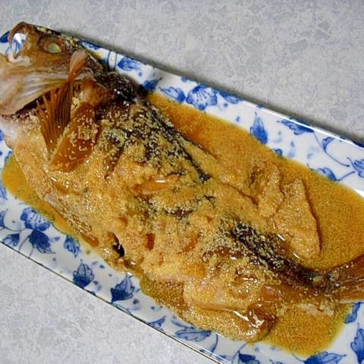 黒メバルの煮付け　真子出汁煮